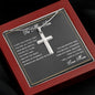 To My Son Cross Necklace Gift From Mom, Keepsake Gift For Son, Son Graduation Gift, Christmas Gifts For Son