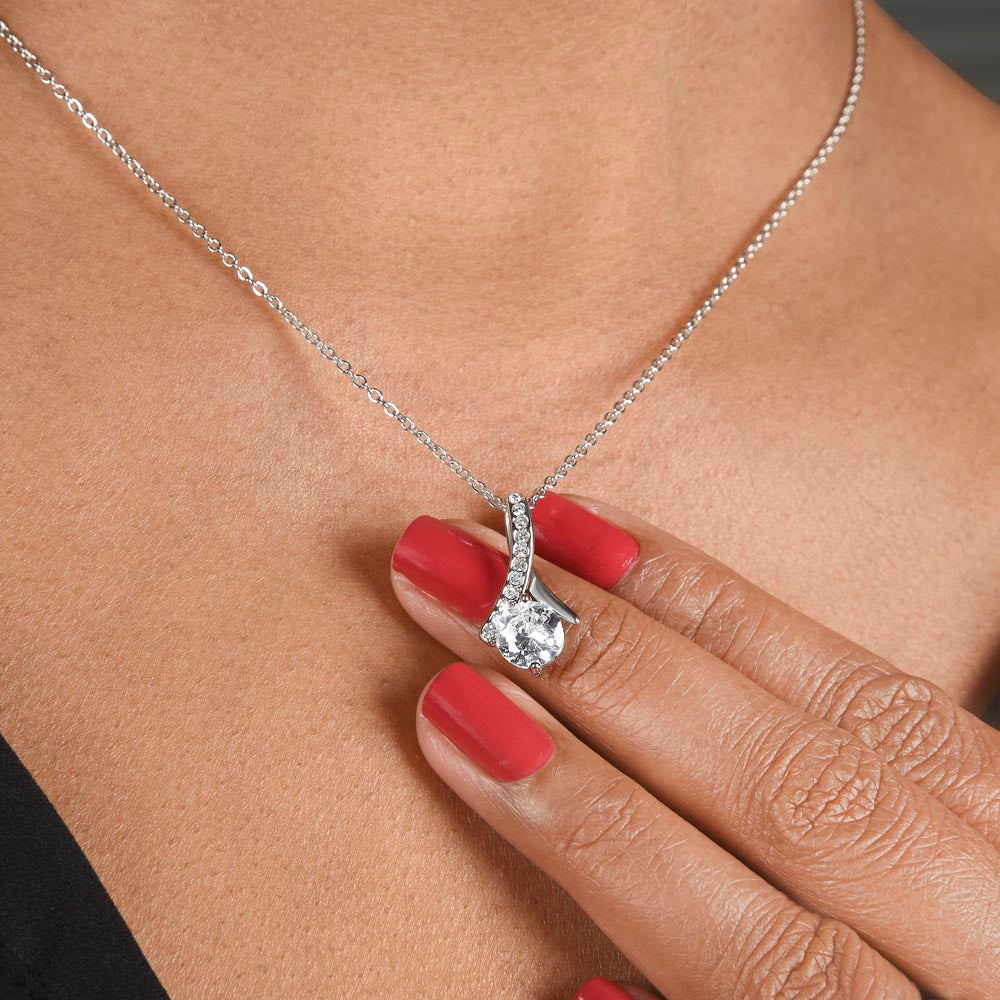 To my Daughter Alluring Beauty necklace from Dad
